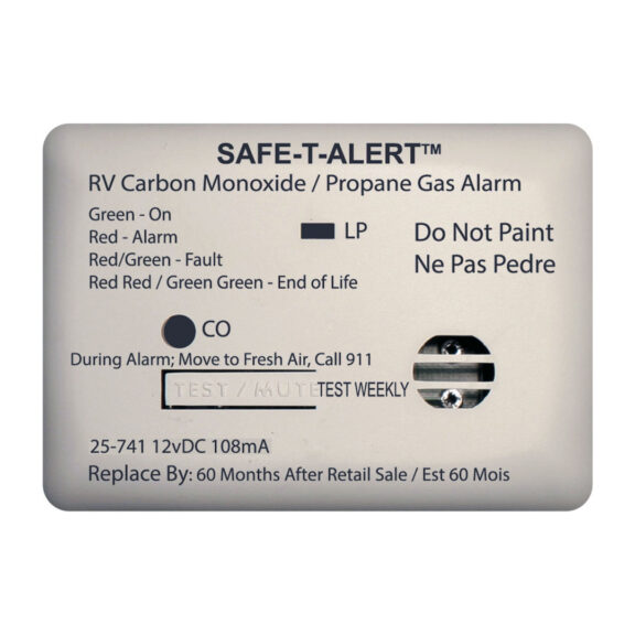 25 Series Surface Mount Dual CO/LP Alarm