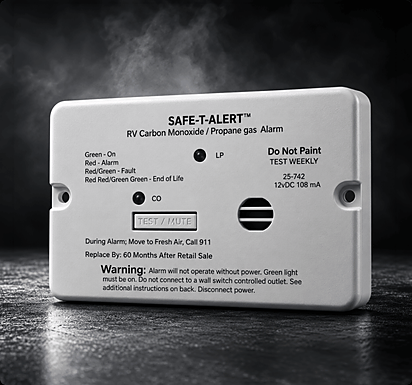 Dual Carbon Monoxide & Propane Alarms