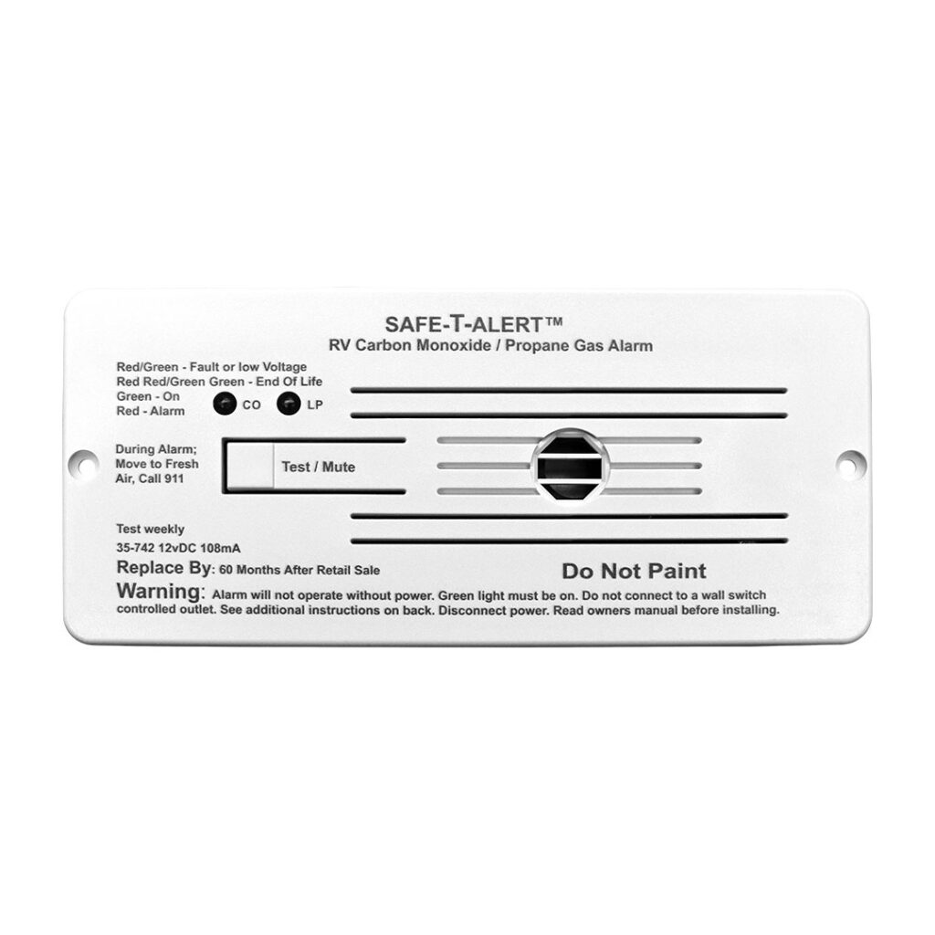 35 Series Flush Mount Dual CO/LP Alarm