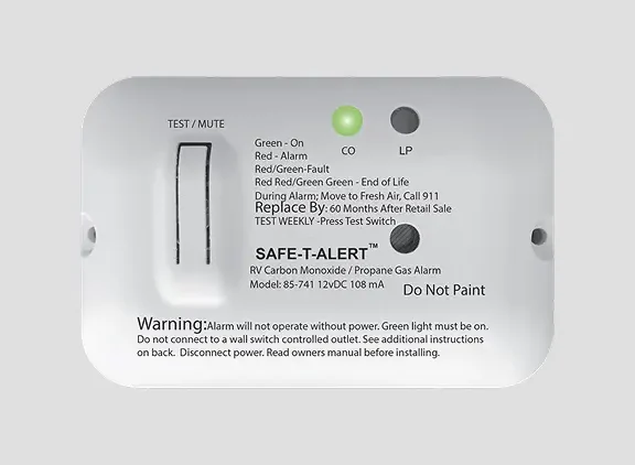 85 Series Universal Dual COLP Alarm with Trim Ring image